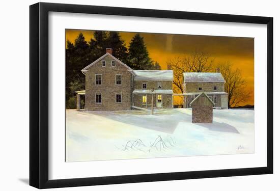 Sunday Supper-Jerry Cable-Framed Art Print