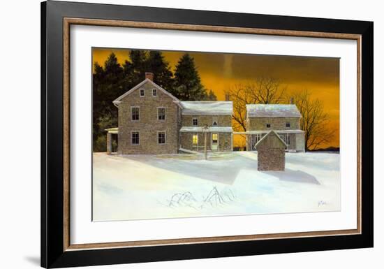 Sunday Supper-Jerry Cable-Framed Art Print