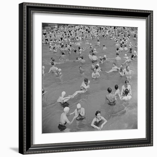 Sunday Swimmers-The Chelsea Collection-Framed Giclee Print