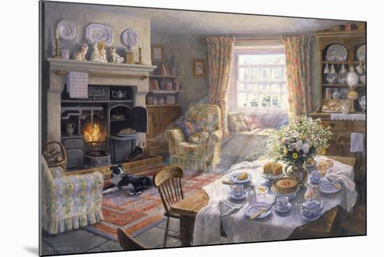 Sunday Tea-Time-Stephen Darbishire-Mounted Giclee Print