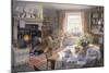 Sunday Tea-Time-Stephen Darbishire-Mounted Giclee Print