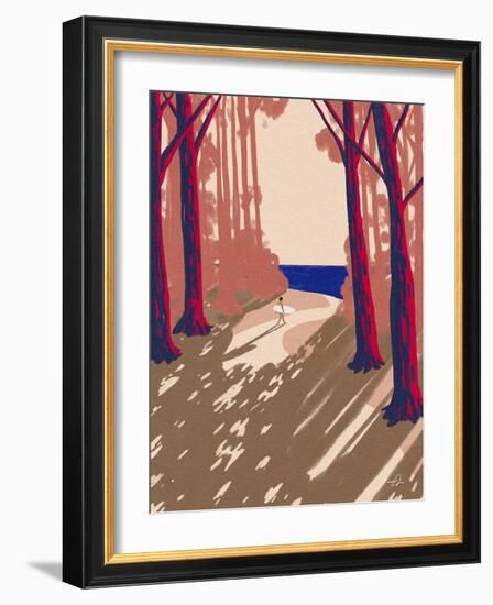 Sunday Walks-Fabian Lavater-Framed Photographic Print