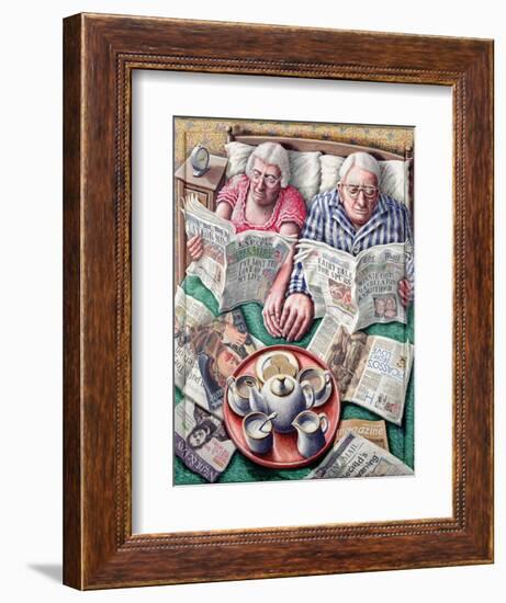 Sunday-PJ Crook-Framed Giclee Print