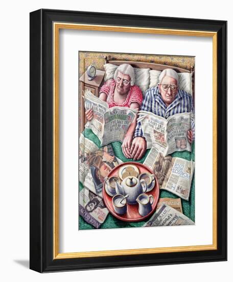 Sunday-PJ Crook-Framed Giclee Print