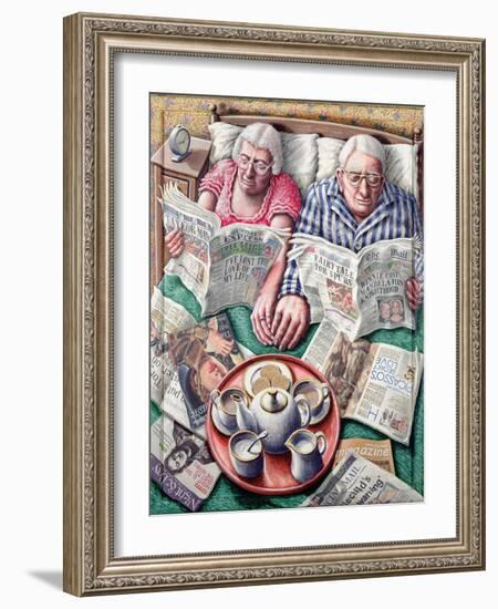 Sunday-PJ Crook-Framed Giclee Print