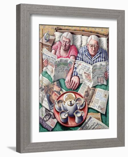 Sunday-PJ Crook-Framed Giclee Print