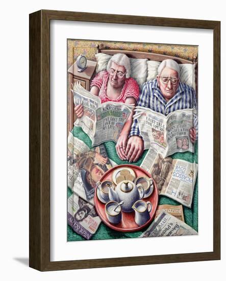 Sunday-PJ Crook-Framed Giclee Print