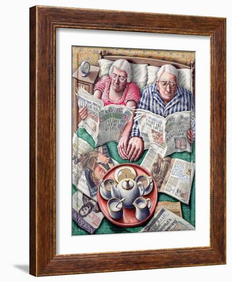 Sunday-PJ Crook-Framed Giclee Print