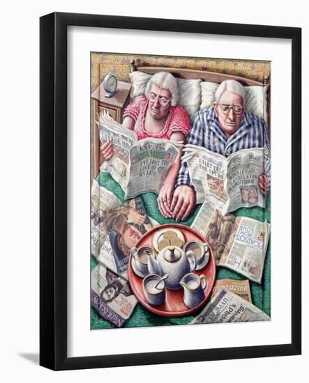 Sunday-PJ Crook-Framed Giclee Print