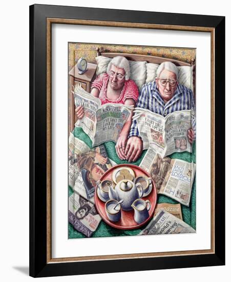 Sunday-PJ Crook-Framed Giclee Print