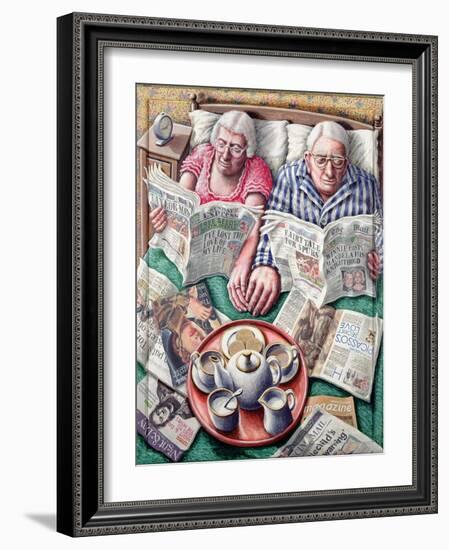 Sunday-PJ Crook-Framed Giclee Print