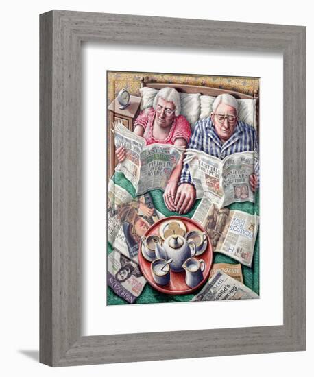 Sunday-PJ Crook-Framed Premium Giclee Print