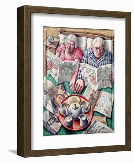 Sunday-PJ Crook-Framed Premium Giclee Print