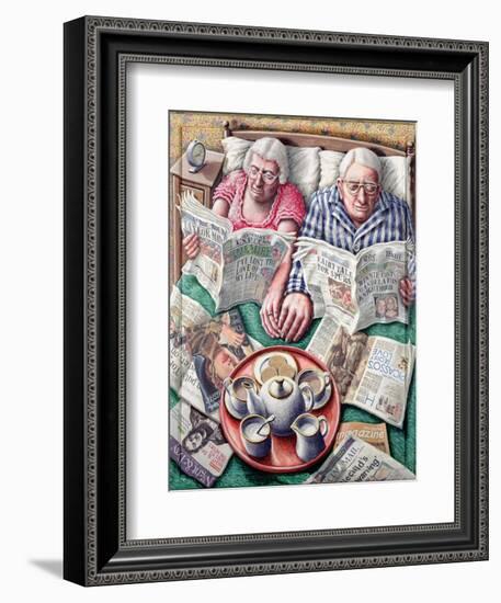 Sunday-PJ Crook-Framed Premium Giclee Print