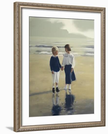 Sunday-Mark Van Crombrugge-Framed Art Print