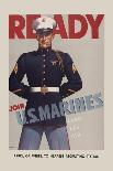 Join U.S. Marines-Sundblom-Framed Art Print