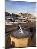 Sundial at Ipswich Haven Marina, Ipswich, Suffolk, England, United Kingdom, Europe-Mark Sunderland-Mounted Photographic Print