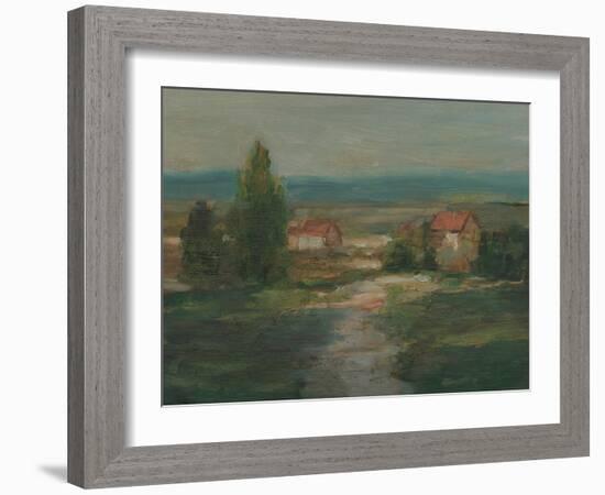 Sundown at the Farm II-Ethan Harper-Framed Art Print