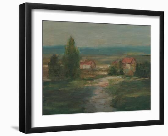 Sundown at the Farm II-Ethan Harper-Framed Art Print