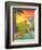 Sundown at the Water Hole - Jack & Jill-Gary LaCoste-Framed Giclee Print