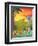 Sundown at the Water Hole - Jack & Jill-Gary LaCoste-Framed Giclee Print