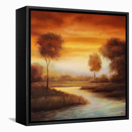 Sundown II-Gregory Williams-Framed Stretched Canvas