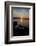 Sundown, Lelang Lake, boat, Dalsland, Götaland, Sweden-Andrea Lang-Framed Photographic Print