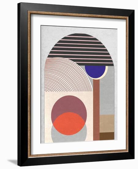 Sundown Meditation IV-Melissa Wang-Framed Art Print