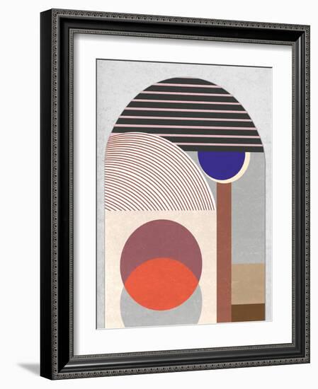 Sundown Meditation IV-Melissa Wang-Framed Art Print