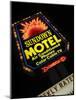 Sundown Motel Sign, Sheridan, Wyoming, USA-Nancy & Steve Ross-Mounted Photographic Print