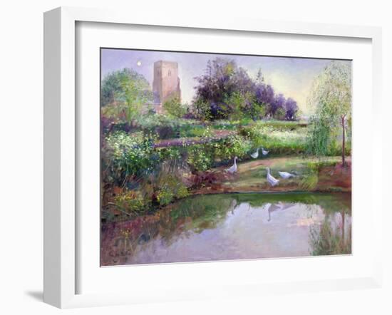 Sundown Reflections-Timothy Easton-Framed Giclee Print