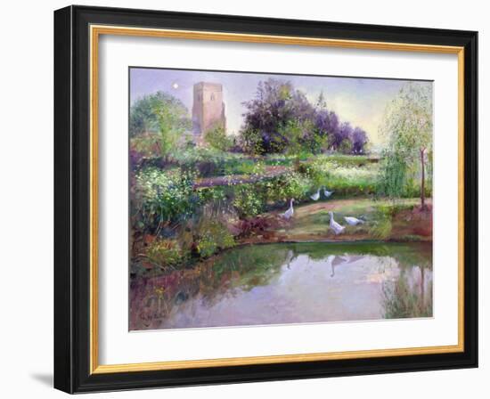 Sundown Reflections-Timothy Easton-Framed Giclee Print