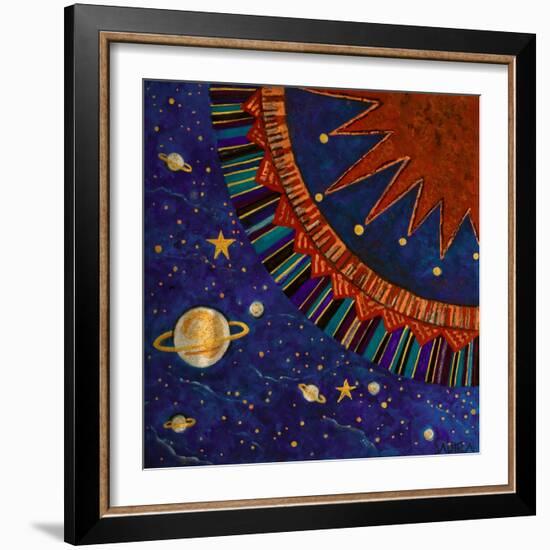 Sunfan 1, 2008-Sabira Manek-Framed Giclee Print