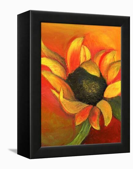 Sunflower, 2011-Nancy Moniz-Framed Premier Image Canvas