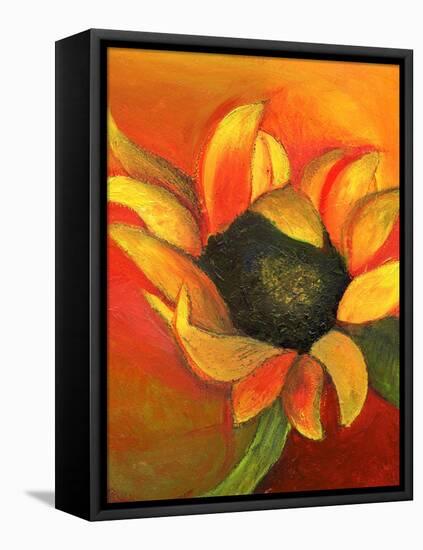 Sunflower, 2011-Nancy Moniz-Framed Premier Image Canvas