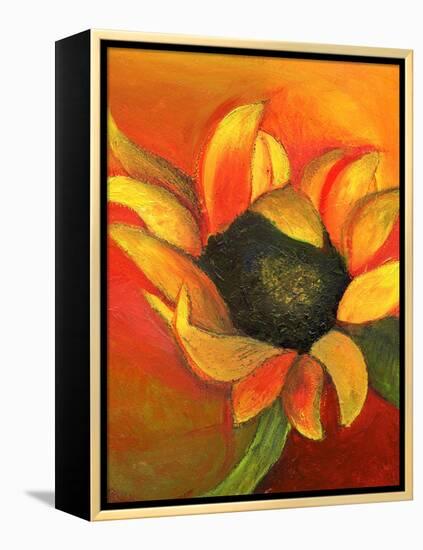 Sunflower, 2011-Nancy Moniz-Framed Premier Image Canvas