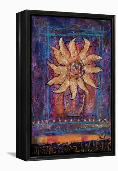 Sunflower, 2012-Margaret Coxall-Framed Premier Image Canvas