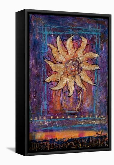 Sunflower, 2012-Margaret Coxall-Framed Premier Image Canvas
