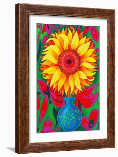 Sunflower, 2015-Jane Tattersfield-Framed Giclee Print