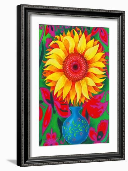 Sunflower, 2015-Jane Tattersfield-Framed Giclee Print