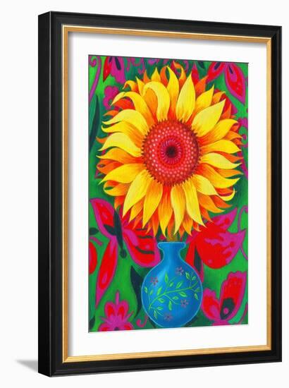 Sunflower, 2015-Jane Tattersfield-Framed Giclee Print