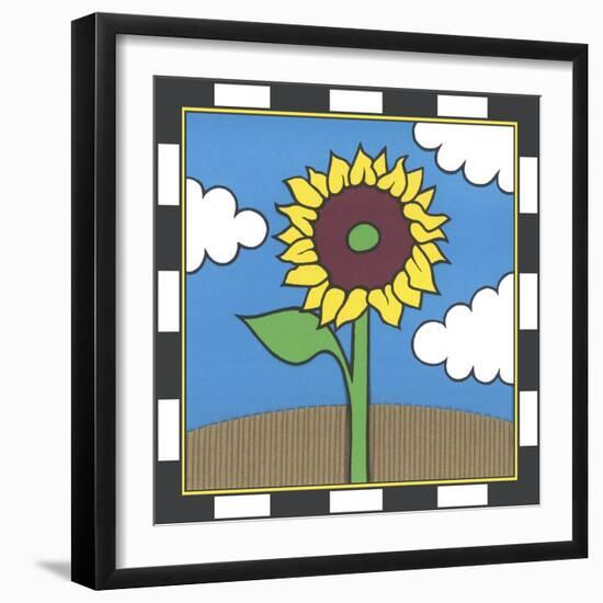 Sunflower 2-Denny Driver-Framed Giclee Print