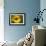 Sunflower and Bee I-Rita Crane-Framed Photographic Print displayed on a wall