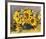 Sunflower Arrangement II-null-Framed Premium Giclee Print