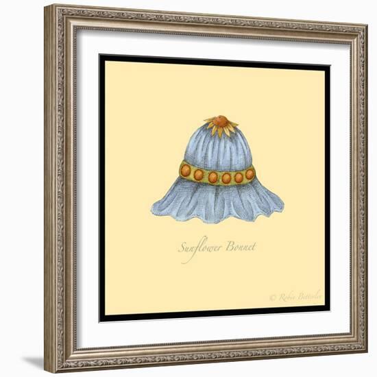 Sunflower Bonnet-Robin Betterley-Framed Giclee Print