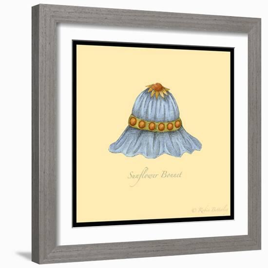 Sunflower Bonnet-Robin Betterley-Framed Giclee Print