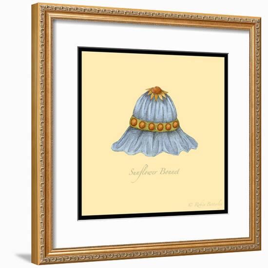 Sunflower Bonnet-Robin Betterley-Framed Giclee Print