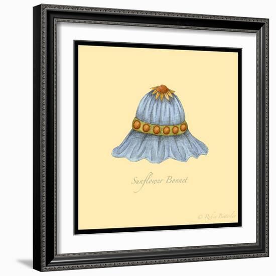 Sunflower Bonnet-Robin Betterley-Framed Giclee Print