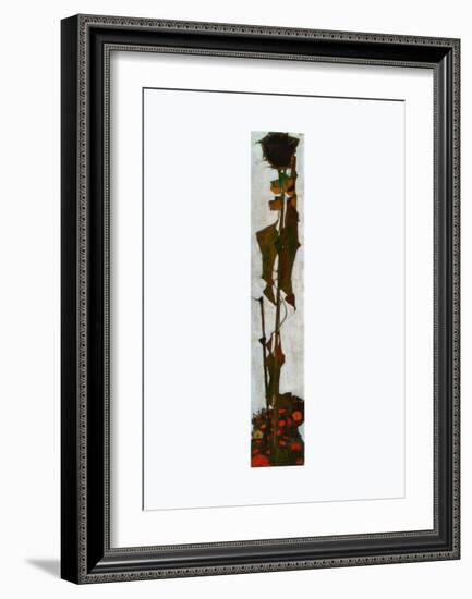 Sunflower, c.1909-Egon Schiele-Framed Art Print