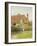 Sunflower Cottage-Helen Allingham-Framed Giclee Print